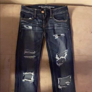 American Eagle outfitters ripped jeans